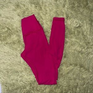 pink lululemon align legging